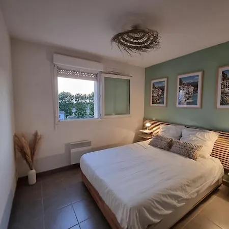 Ensoleille, Wifi-clim-gare-terrasse * ناربون