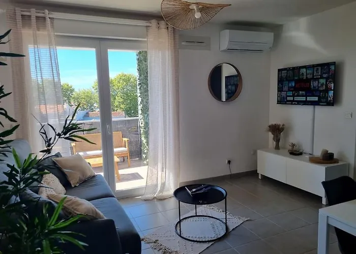 Apartamento Ensoleille, Wifi-clim-gare-terrasse *