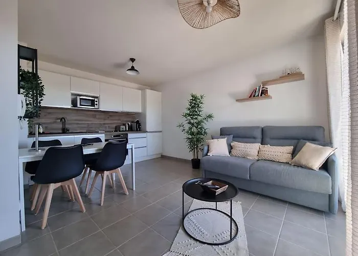 Ensoleille, Wifi-clim-gare-terrasse Apartamento Narbona
